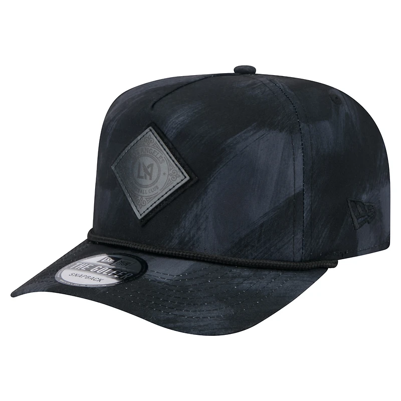 Men's New Era  Black LAFC Golfer Snapback Hat
