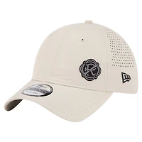 Men's New Era  Tan New England Revolution Active 9TWENTY Adjustable Hat