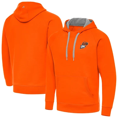 Men's Antigua Orange Phoenix Mercury Victory Pullover Hoodie