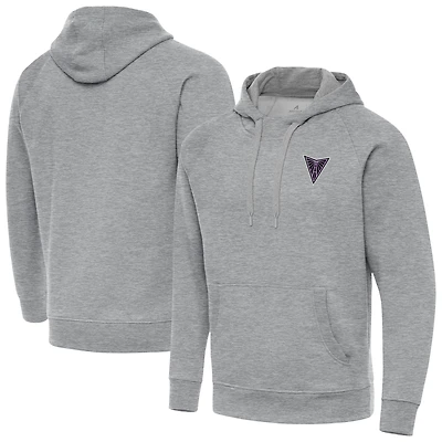 Men's Antigua Heather Gray Golden State Valkyries Victory Pullover Hoodie