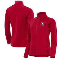 Women's Antigua Red Atlanta Dream Generation Full-Zip Jacket