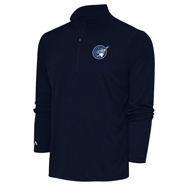 Men's Antigua Navy Minnesota Lynx Tribute Quarter-Zip Top