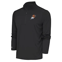 Men's Antigua Charcoal Phoenix Mercury Tribute Quarter-Zip Top