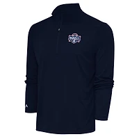 Men's Antigua Navy Washington Mystics Tribute Quarter-Zip Top