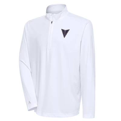 Men's Antigua Celestial White Golden State Valkyries Tribute Quarter-Zip Top