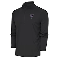 Men's Antigua Charcoal Golden State Valkyries Tribute Quarter-Zip Top