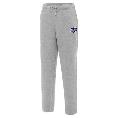 Men's Antigua Heather Gray Washington Mystics Victory Sweatpants