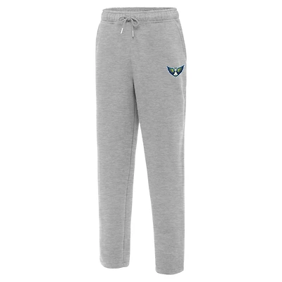 Men's Antigua Heather Gray Dallas Wings Victory Sweatpants