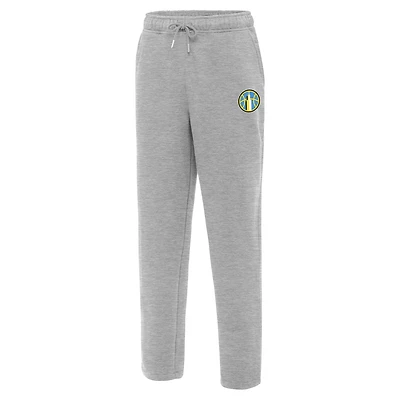 Men's Antigua Heather Gray Chicago Sky Victory Sweatpants