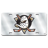 WinCraft Anaheim Ducks  Laser Cut Metallic Acrylic License Plate