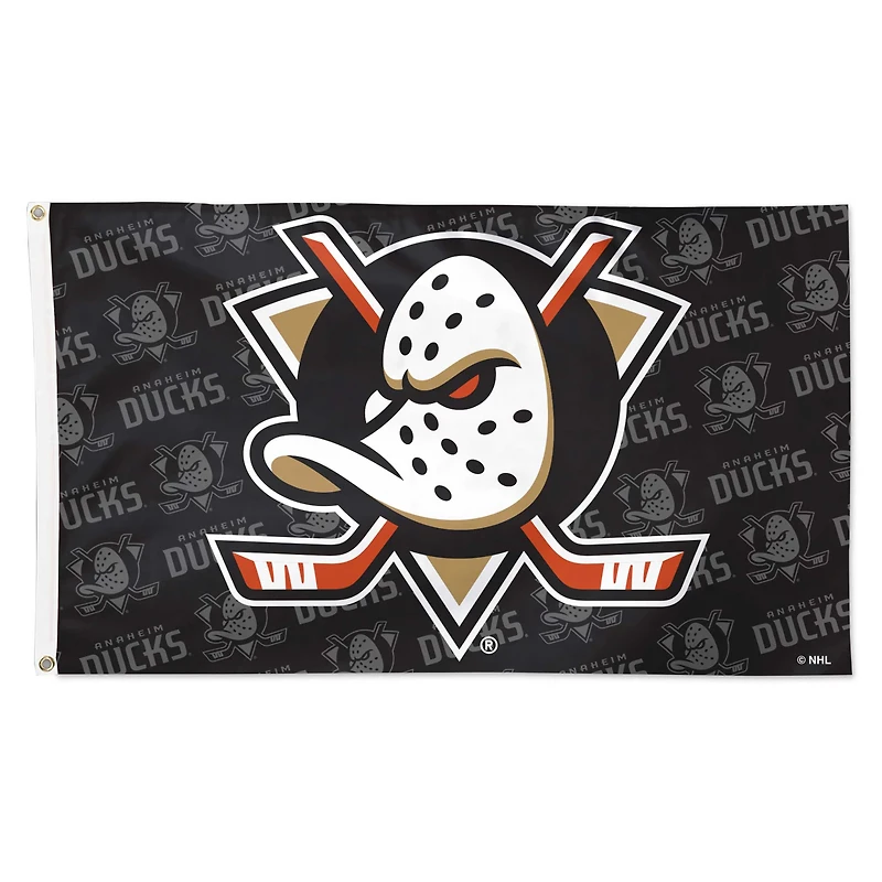 WinCraft Anaheim Ducks 3' x 5' Deluxe Single-Sided Flag