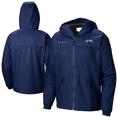 Men's Columbia  Navy New York Yankees Oroville Creek Lined Full-Zip Jacket