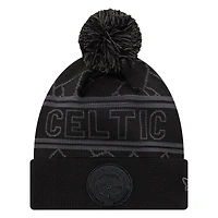 Men's New Era Celtic Sport Cuffed Knit Hat with Pom