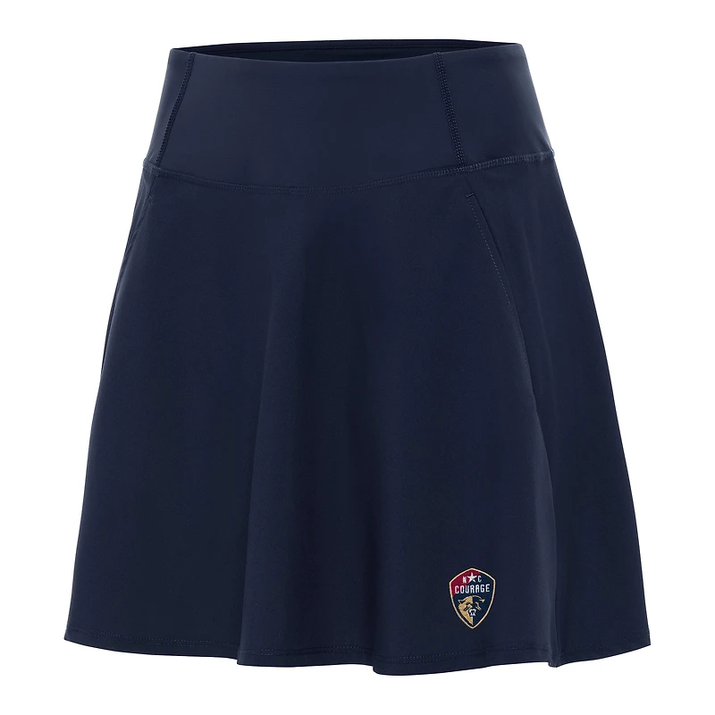 Women's Antigua  Navy North Carolina Courage Chip Skort
