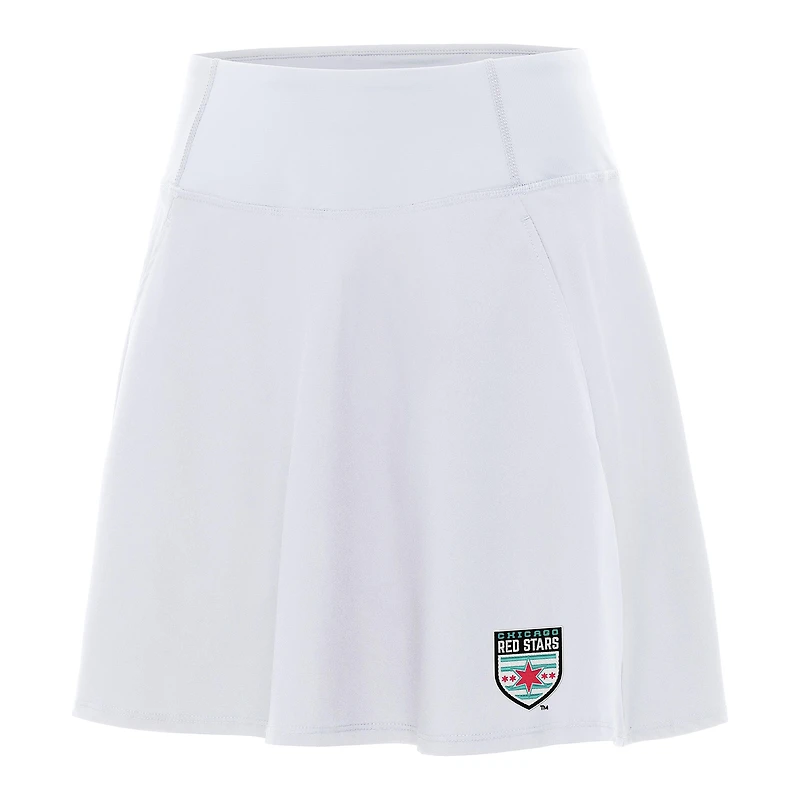 Women's Antigua White Chicago Red Stars Chip Skort