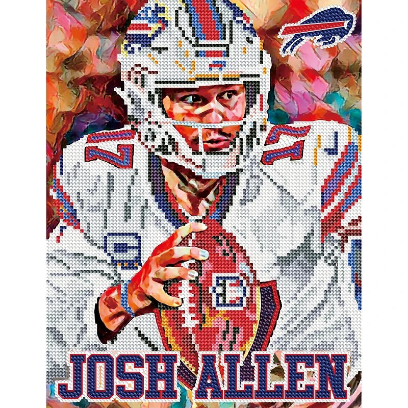 Josh Allen Buffalo Bills Diamond Painting Art Craft Kit