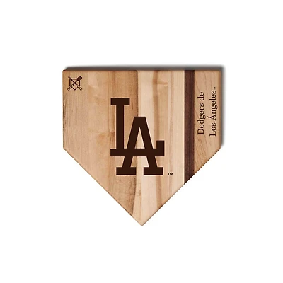 Baseball BBQ Dodgers de Los Angeles 12" x 12" Home Plate Cutting Board