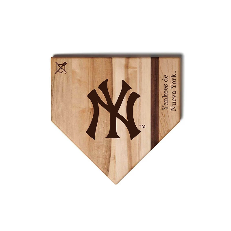 Baseball BBQ Yankees de Nueva York 12" x 12" Home Plate Cutting Board