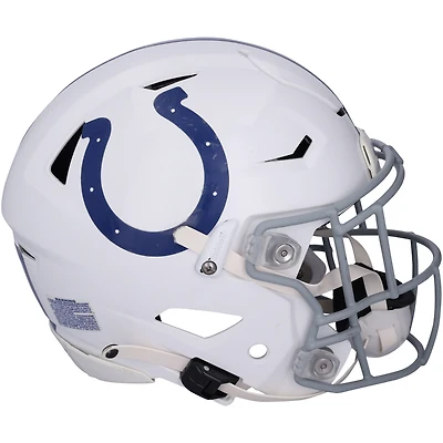 Indianapolis Colts Team-Issued White Helmet from the 2023-24 NFL Season