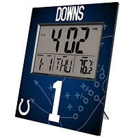 Keyscaper Josh Downs Indianapolis Colts Digital Desk & Wall Clock