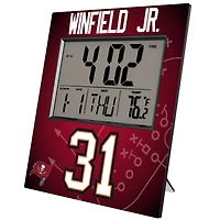 Keyscaper Antoine Winfield Jr. Tampa Bay Buccaneers Digital Desk & Wall Clock