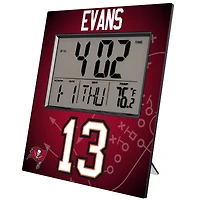 Keyscaper Mike Evans Tampa Bay Buccaneers Digital Desk & Wall Clock