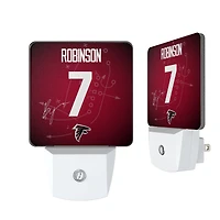 Keyscaper Bijan Robinson Atlanta Falcons  Nightlight 2-Pack