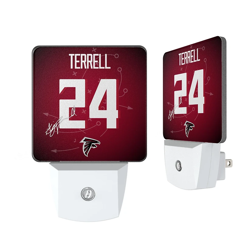 Keyscaper A.J. Terrell Atlanta Falcons Nightlight 2-Pack