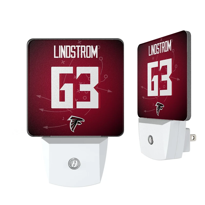Keyscaper Chris Lindstrom Atlanta Falcons  Nightlight 2-Pack