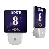 Keyscaper Lamar Jackson Baltimore Ravens  Nightlight 2-Pack
