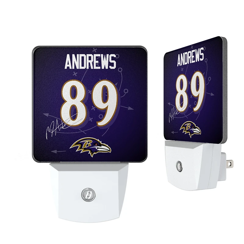 Keyscaper Mark Andrews Baltimore Ravens  Nightlight 2-Pack