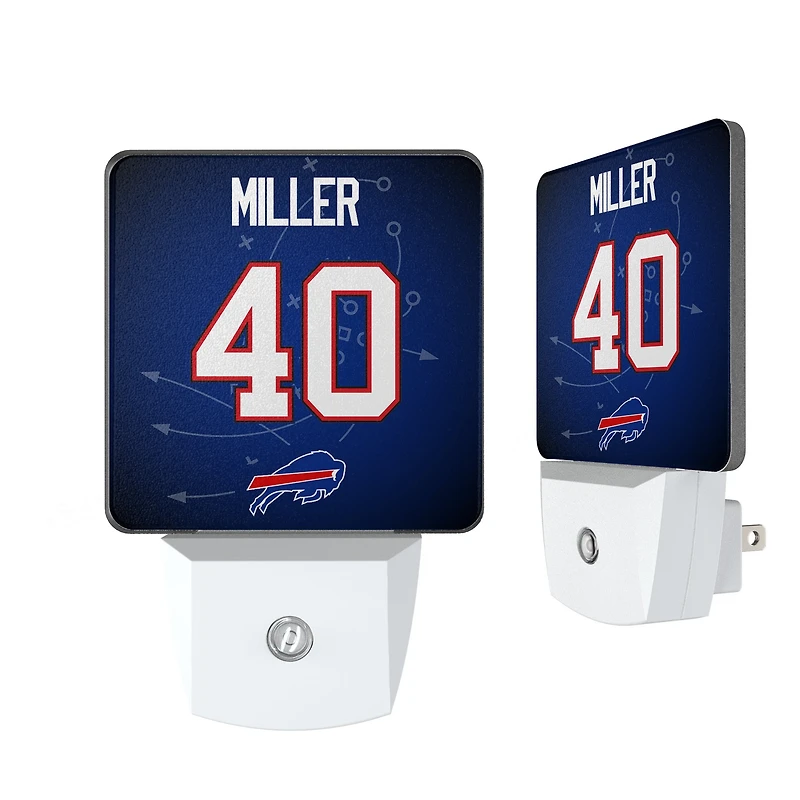 Keyscaper Von Miller Buffalo Bills  Nightlight 2-Pack
