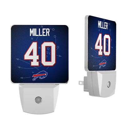 Keyscaper Von Miller Buffalo Bills  Nightlight 2-Pack