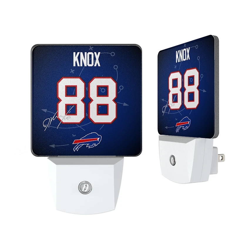 Keyscaper Dawson Knox Buffalo Bills Nightlight 2-Pack