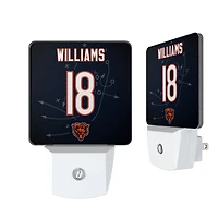 Keyscaper Caleb Williams Chicago Bears  Nightlight 2-Pack