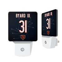 Keyscaper Kevin Byard III Chicago Bears  Nightlight 2-Pack