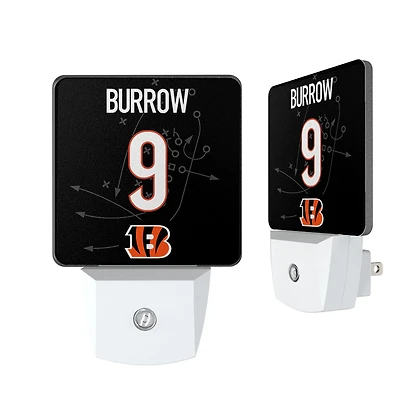 Keyscaper Joe Burrow Cincinnati Bengals  Nightlight 2-Pack