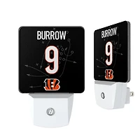 Keyscaper Joe Burrow Cincinnati Bengals  Nightlight 2-Pack