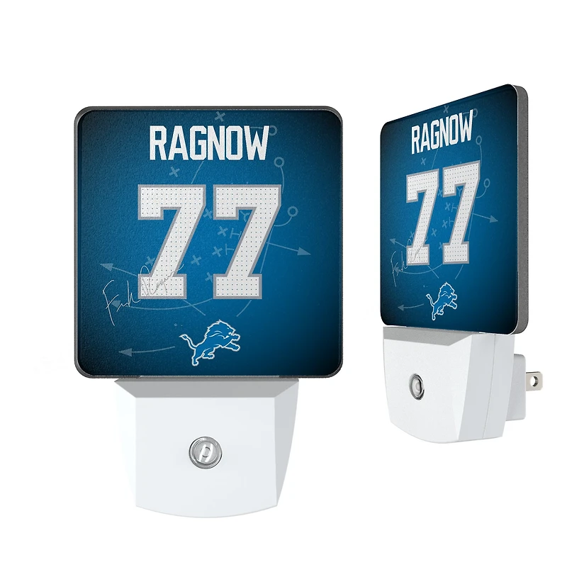 Keyscaper Frank Ragnow Detroit Lions  Nightlight 2-Pack
