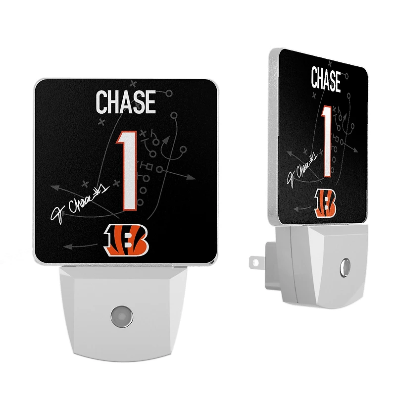Keyscaper Ja'Marr Chase Cincinnati Bengals  Nightlight 2-Pack