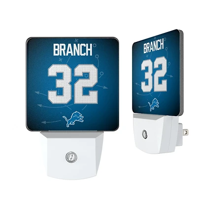Keyscaper Brian Branch Detroit Lions  Nightlight 2-Pack