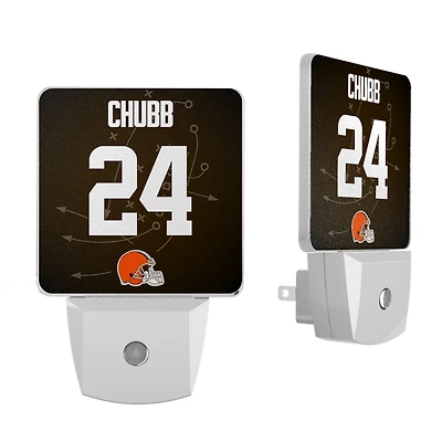 Keyscaper Nick Chubb Cleveland Browns  Nightlight 2-Pack