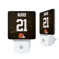 Keyscaper Denzel Ward Cleveland Browns  Nightlight 2-Pack