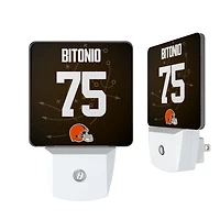 Keyscaper Joel Bitonio Cleveland Browns  Nightlight 2-Pack