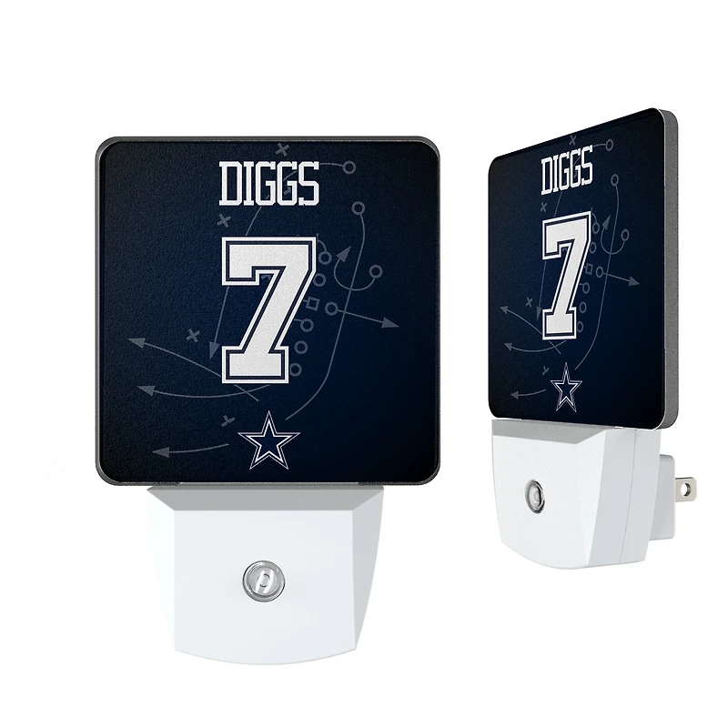 Keyscaper Trevon Diggs Dallas Cowboys  Nightlight 2-Pack