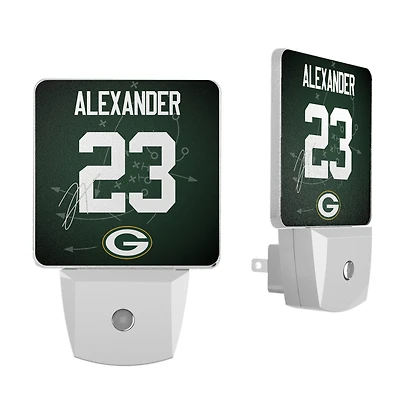 Keyscaper Jaire Alexander Green Bay Packers  Nightlight 2-Pack