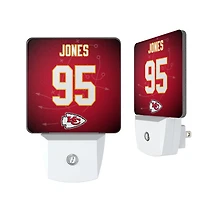 Keyscaper Chris Jones Kansas City Chiefs  Nightlight 2-Pack