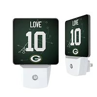 Keyscaper Jordan Love Green Bay Packers  Nightlight 2-Pack