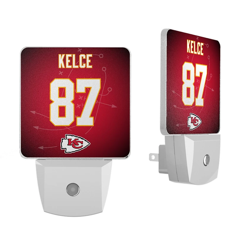 Keyscaper Travis Kelce Kansas City Chiefs  Nightlight 2-Pack