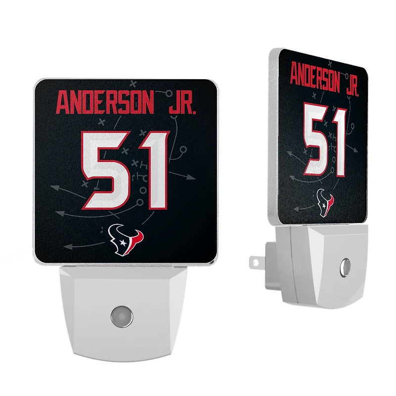 Keyscaper Will Anderson Jr. Houston Texans  Nightlight 2-Pack
